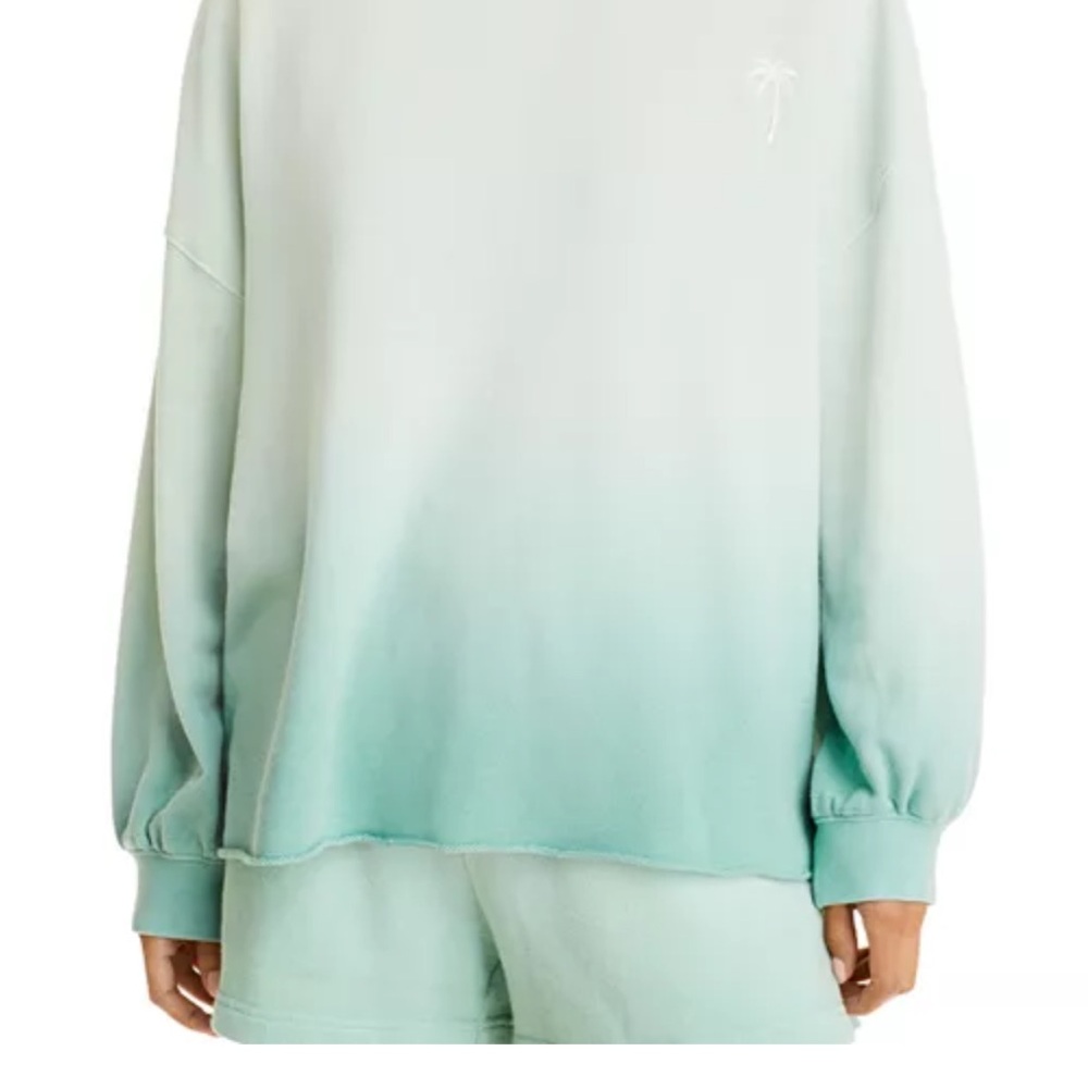 Rails Ombré Green Palm Tree sweatshirt